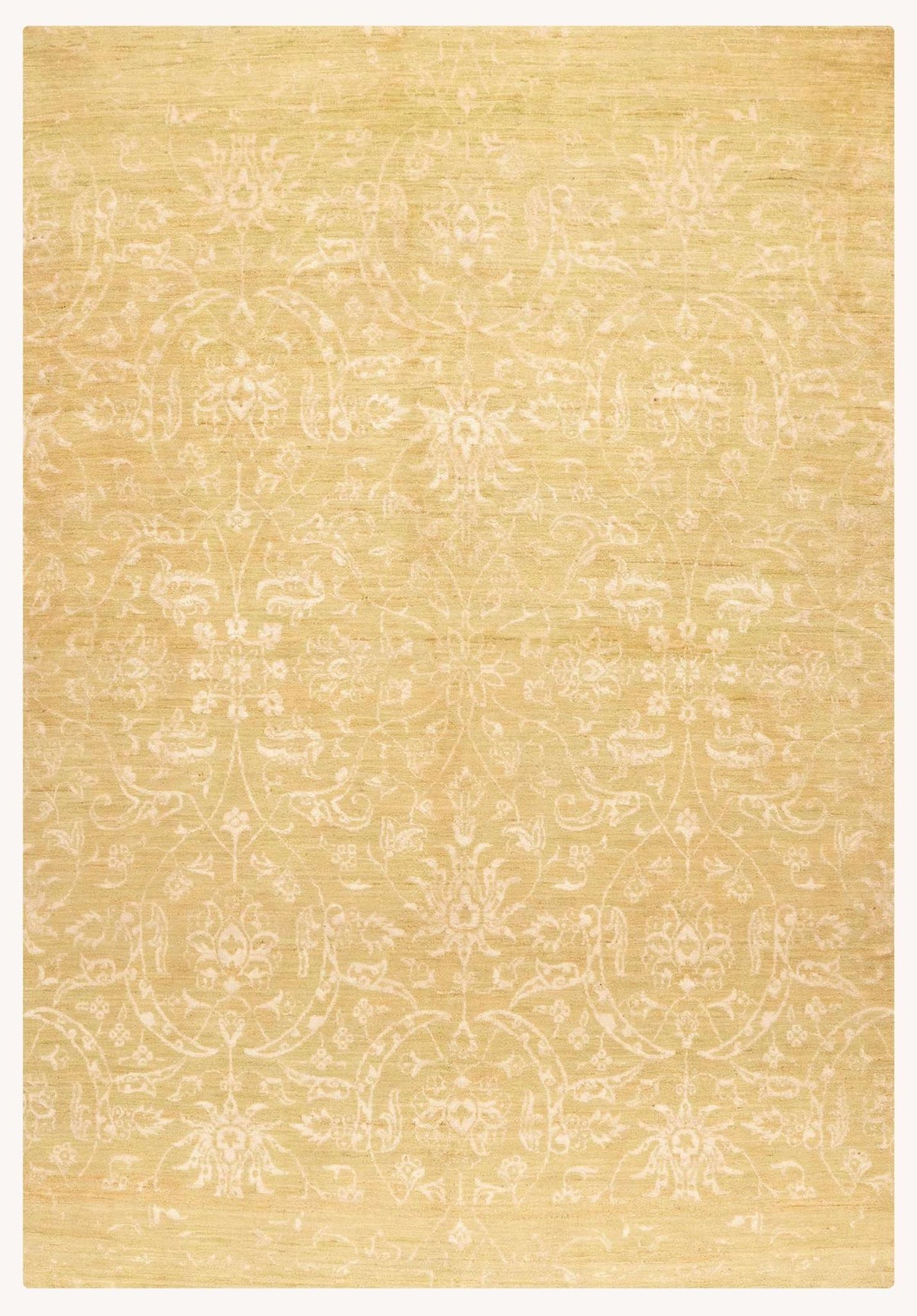 Modern Hand-Knotted Wool Area Rug – Multicolor, 9'0" x 6'1" | Carpetery - Carpetery