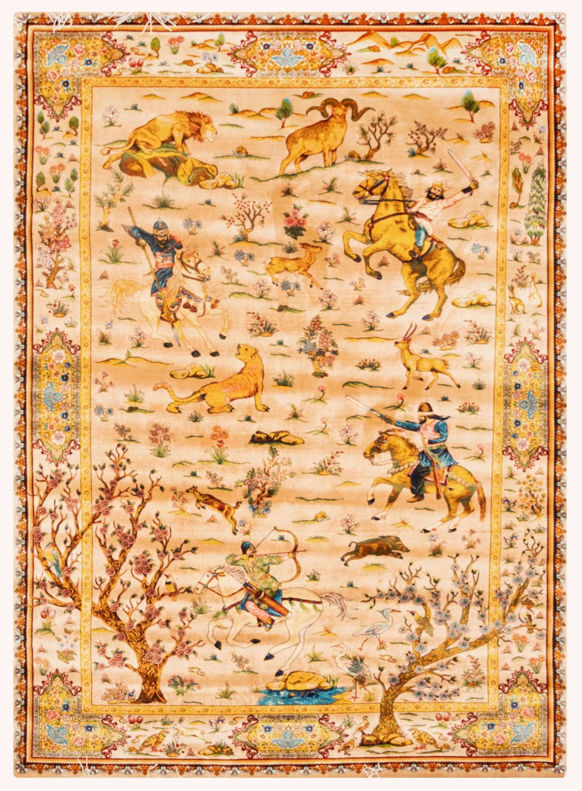Machani Machine-Made Area Rug – Multicolor, 5'10" x 3'11" | Carpetery - Carpetery