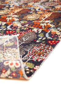 Modern Hand-Knotted Wool Area Rug in Multicolor, 9'3 x 5'11 (view 2)