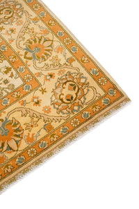 Turkmani Hand-Knotted Wool Area Rug in Red, 10'0 x 6'5 (view 3)