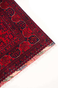 Khamiyab Hand-Knotted Wool Area Rug in Multicolor, 9'5 x 6'7 (view 3)