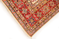 Super Kazak Hand-Knotted Wool Area Rug in Red & Ivory, 9'0 x 6'0 (view 3)