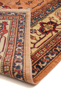 Super Kazak Hand-Knotted Wool Area Rug in Multicolor, 9'10 x 7'10 (view 2)