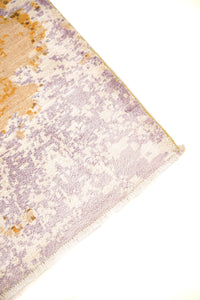 Modern Hand-Knotted Wool Area Rug in Multicolor, 5'10 x 3'11 (view 3)