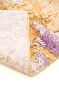 Modern Hand-Knotted Wool Area Rug in Multicolor, 5'10 x 3'11 (view 2)