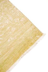 Modern Hand-Knotted Wool Area Rug in Multicolor, 9'0 x 6'1 (view 3)