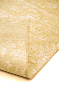 Modern Hand-Knotted Wool Area Rug in Multicolor, 9'0 x 6'1 (view 2)