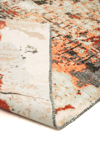 Modern Hand-Knotted Wool Area Rug in Multicolor, 9'8 x 6'3 (view 2)