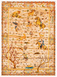 Machani Machine-Made Area Rug in Multicolor, 5'10 x 3'11